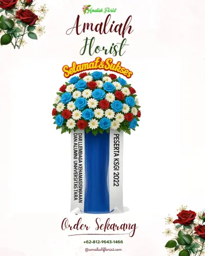 Standing Flower di Santika Premiere Dyandra Hotel & Convention Medan